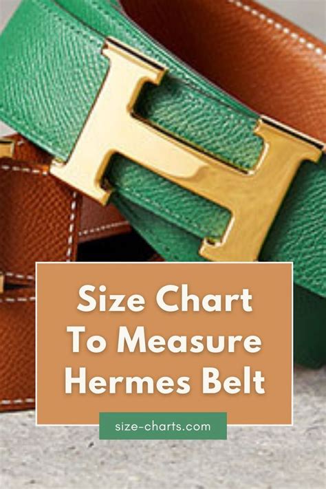 hermes belt size guide